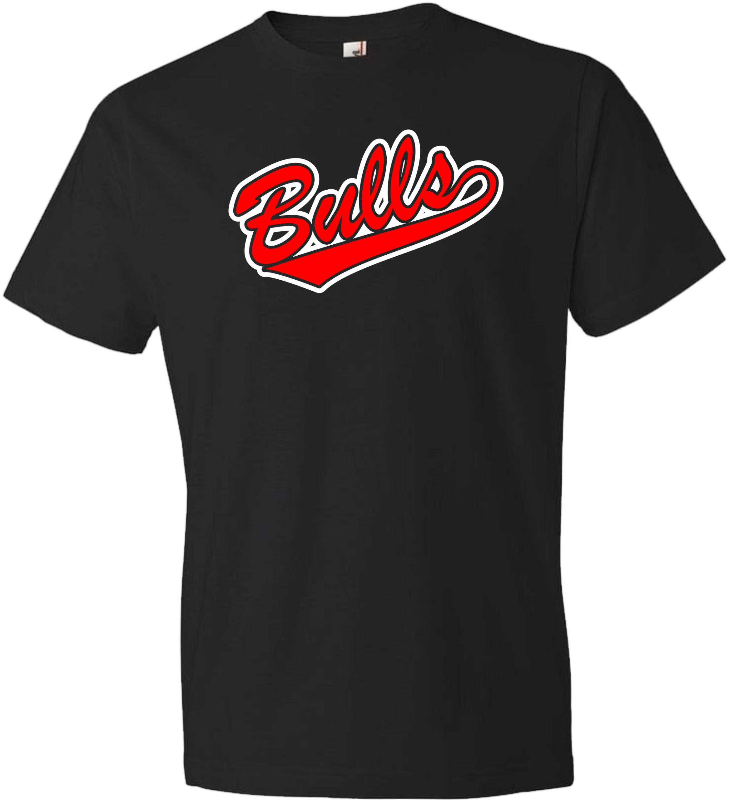 Bulls Script Logo T-Shirt – Casey's Custom Tees