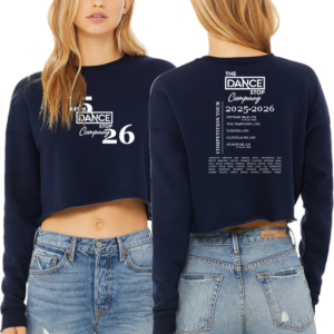 TDS Women's Cropped Fleece Crewneck