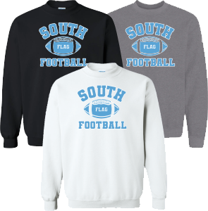 South Flag Football Crewneck Sweatshirt