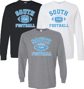 South Flag Football Long Sleeve Tee