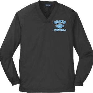 South Flag Foorball V-Neck Raglan Wind Shirt